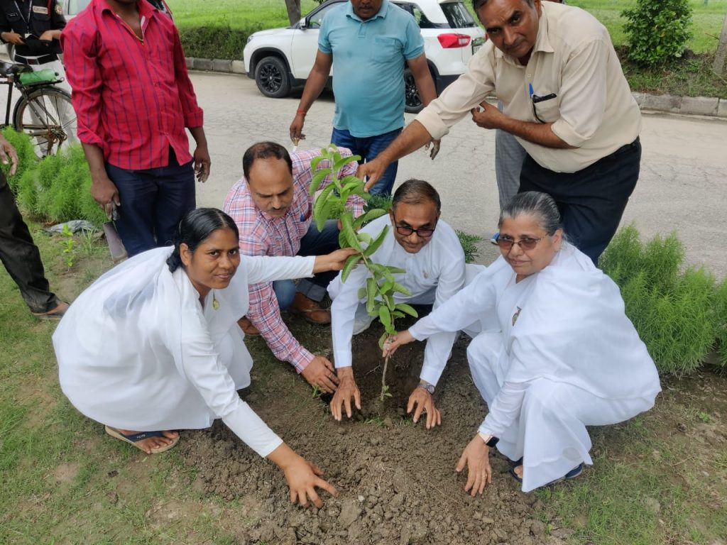 ब्रह्माकुमारीज़ नोएडा सेक्टर-26 द्वारा 22 जुलाई 2022 जेपी ग्रीन विशटाउन नोएडा में वृक्षारोपण कार्यक्रम आयोजित किया गया !